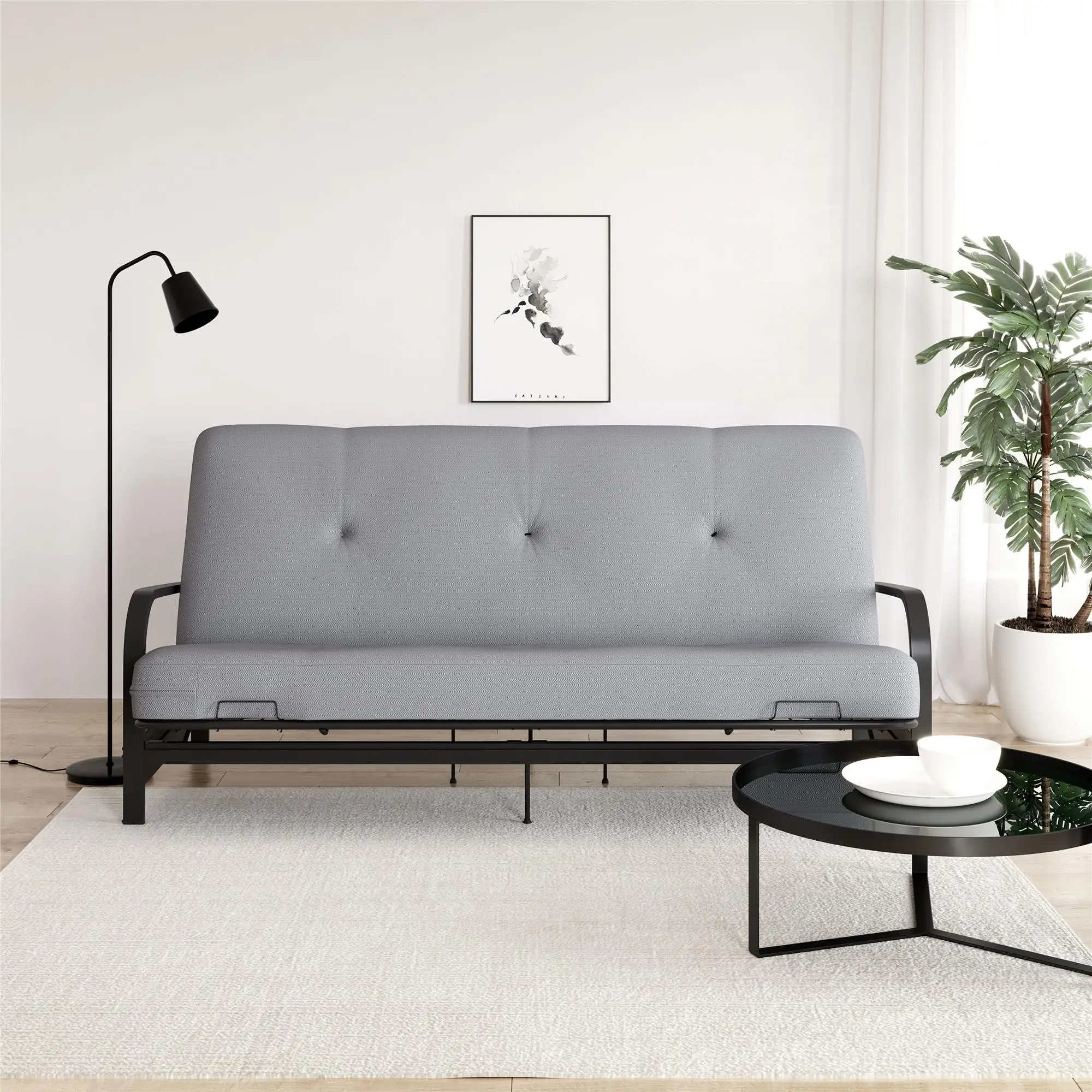 Caden colchón de futón de relleno de poliéster de alta densidad