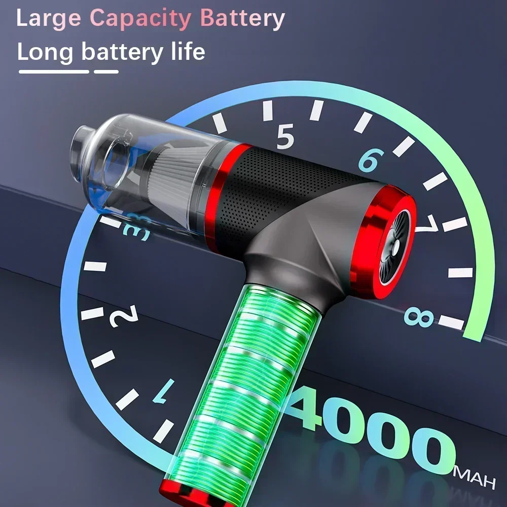 Car Vacuum Cleaner Powerful Cleaning Machine Car Cleaner Mini Wireless Portable Handheld Auto Vacuum for Home Appliance vacuum cleaner handheld vacuum cleaner wireless vacuum cleaner portable vacuum cleaner