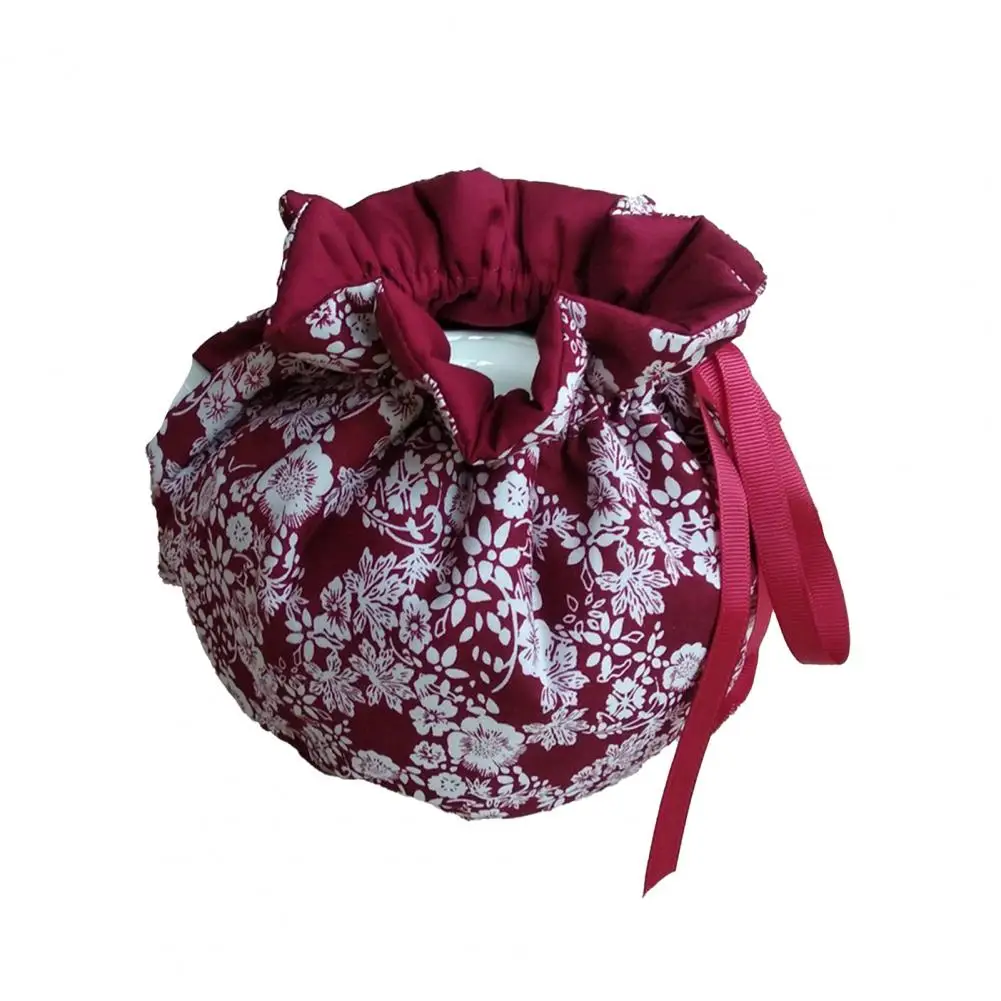 Teapot Insulation Cover Vintage Floral Teapots Dust Cover Tea Cosy Kettle Cover Insulation And Keep Warm for Home