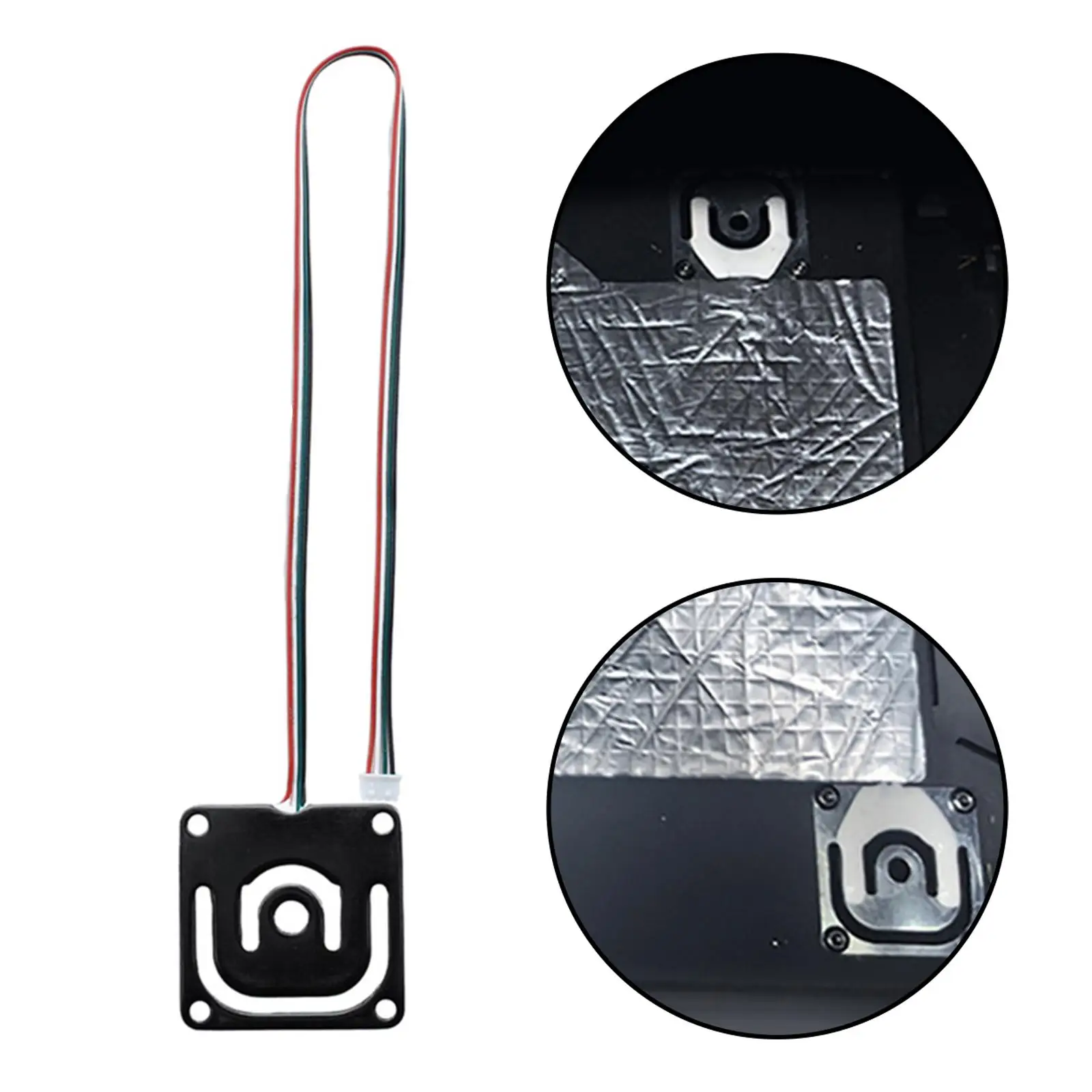Hot Bed Pressure Sensor Strain Gauge Easy to Use Efficient for K1C/K1 Lightweight Compact 3D Printer Accessories Heat Resistance Hot Bed Pressure Sensor Strain Gauge Easy to Use Efficient for K1C/K1 Lightweight Compact 3D Printer Accessories Heat Resistance