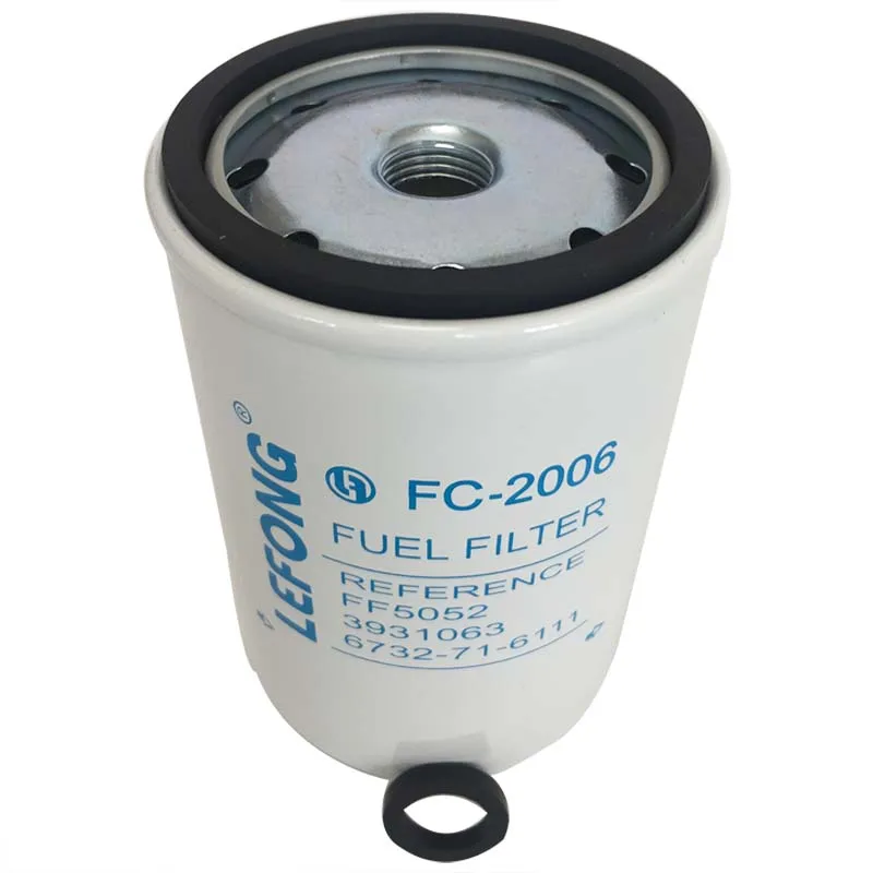

FF5052 6732-71-6111 3903640 3931063 P55044 Excavator Diesel Filter