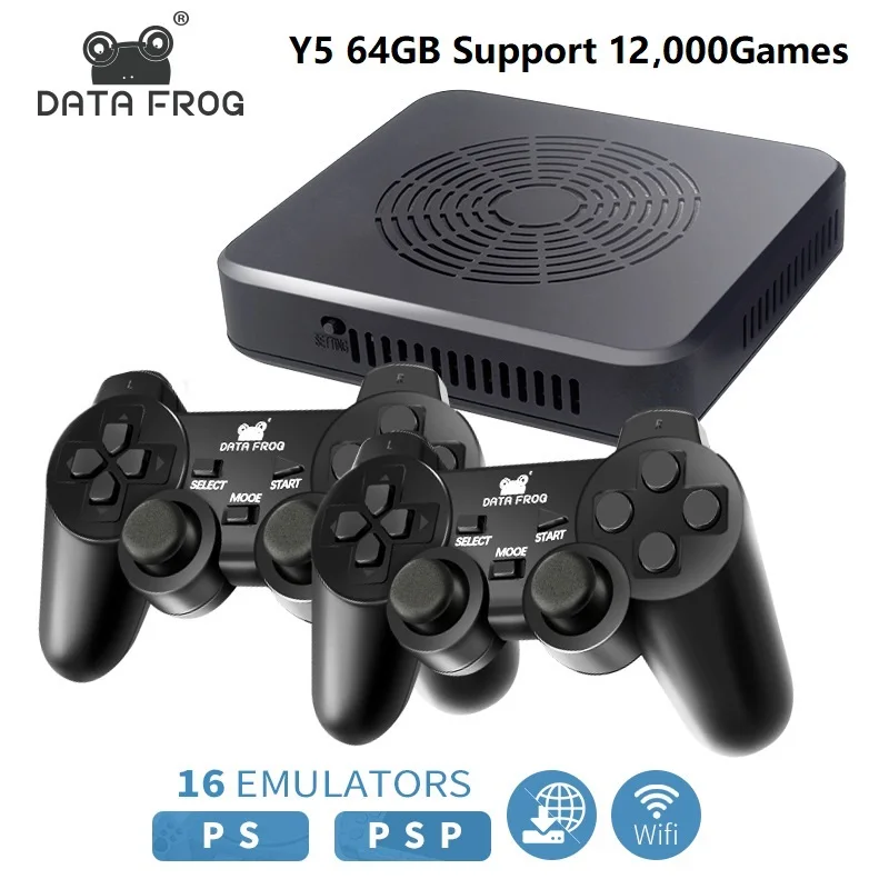 Игровые ретро-консоли DATA FROG Y5 с поддержкой 12000 игр HDMI - Цена: 