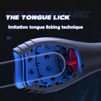 10 Modes Penis Delay Trainer Vibrator Male Masturbator Automatic Oral Climax Sex Glans Stimulate Massager Adult Sex Toys for Men