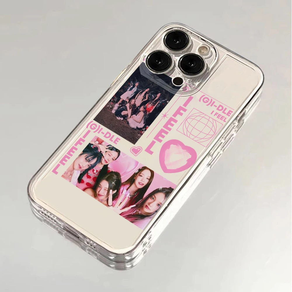 Kpop I-DLE i Feel Clear Soft Phone Case Cover