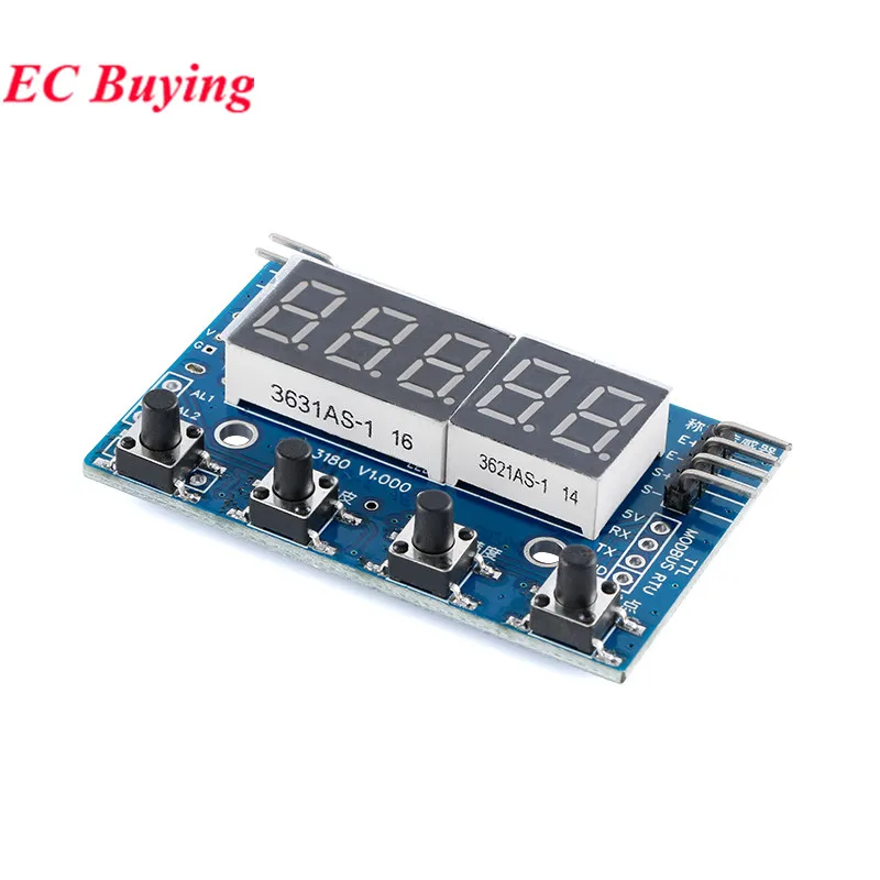 1-5Pc HX711 로드셀 AD 중량 압력 센서 모듈 디스플레이 24비트 계량기 전자 저울 타입-C TTL Modbus RTU