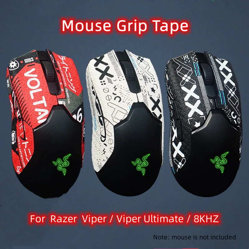 Fare kaymaz bant kertenkele cilt kaymaz etiket Razer Viper 8KHZ Viper  Ultimate oyun fare için ter emmek