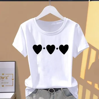 Women Print Floral Sports Fashion Casual Explosive Short Sleeve T-shirt Graphic Tshirts  Women Clothes  Oversized T Shirt 4
