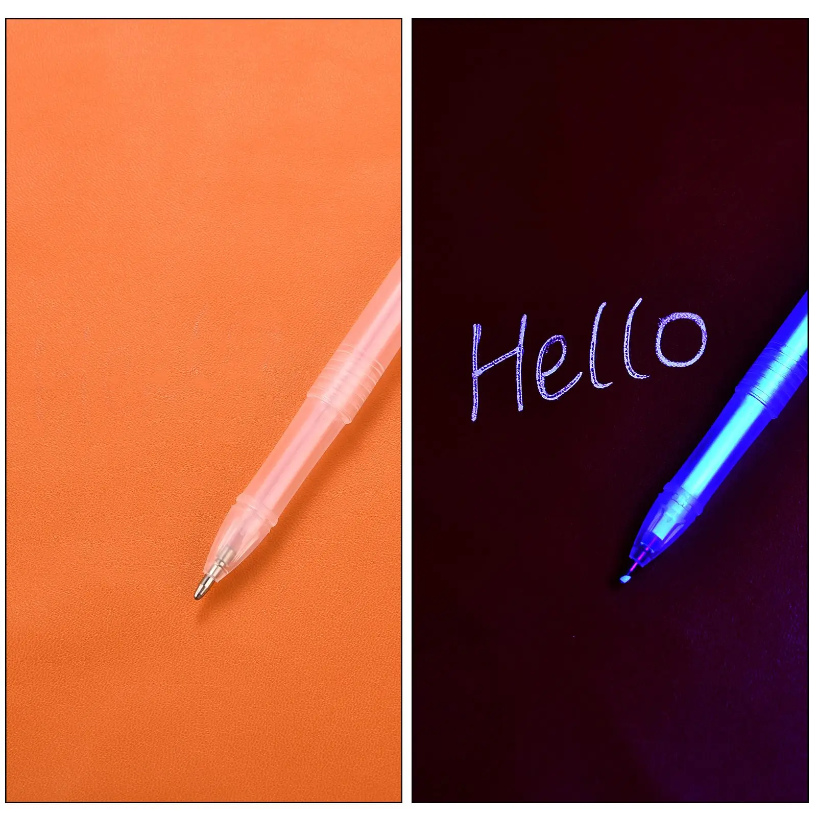 Marker Pen Creative Magic Uv Light Invisible Ink Art Pen For Kids Gift Shoe Leather Scribing Fluorescent Refill