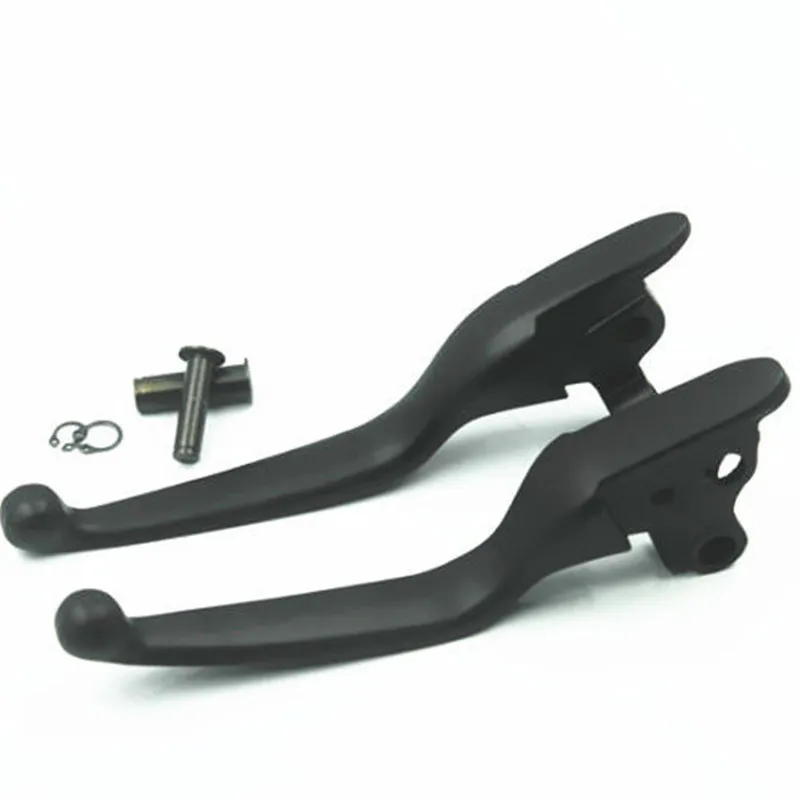 Chrome Black Motorcycle Clutch Brake Levers Handlebar For Harley FLHR FLHR 2014-up Road King Road Glide FLTR Touring 08-13 motorcycle brake lever motocross clutch lever kit