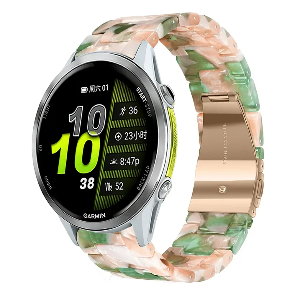 Resin Strap: Comfortable Bracelet for Smartwatches (20mm/22mm)