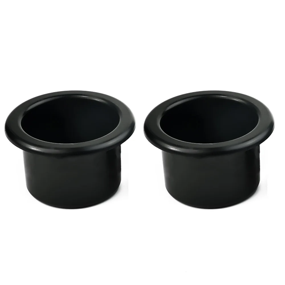2 Pcs Car Plastic Black Cup Water Drink Holder Da Incasso Per Rv Car Marine Boat Trailer Può Posizionare Bottiglie Per Bevande Tazze D'Acqua