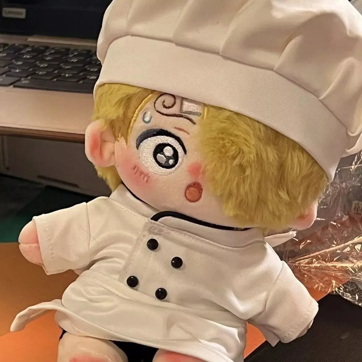 

In Stock Anime Game Monster Sanji Cosplay Plushie Stuffed 0 Body Plush 0 Dress UP Cute Mascot Gift Xmas 20cm