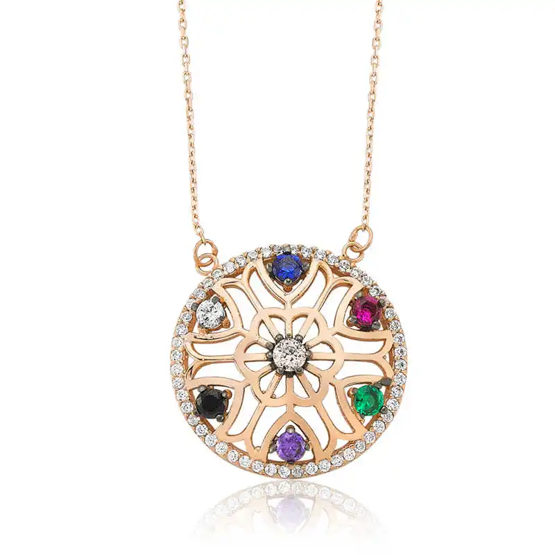

Tevuli 925 Sterling Silver Flower of Life Lady Necklace