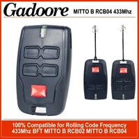 Gadoore 433Mhz Bft Mitto B RCB04 Garage Door Remote Bft Mitto RCB04 Compatible with  433Mhz BFT Mitto B RCB02 Mitto B RCB04 1