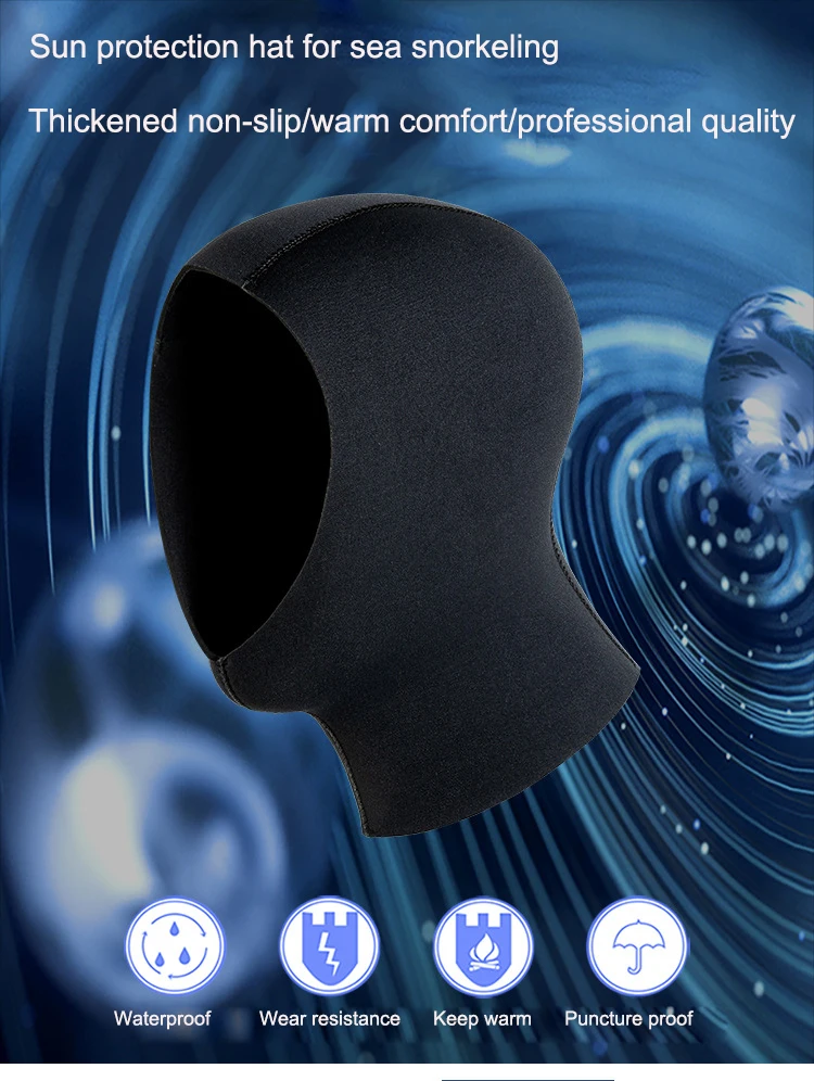 Bandeau De Protection En Néoprène Pour Masque De Plongée - Protection Cheveux Et Confort - Pour Sports Nautiques