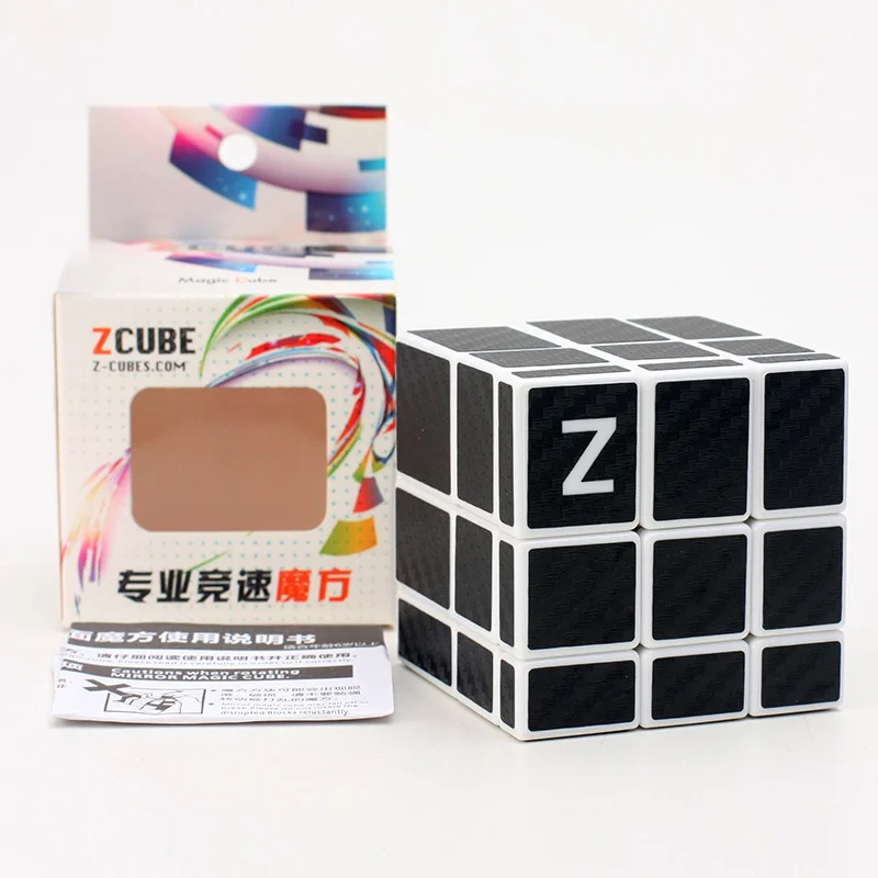 Miroir Puzzle Cube Coolzon® Nouveau Cubo Autocollant de Carbone Fibre Ultra Rapide 