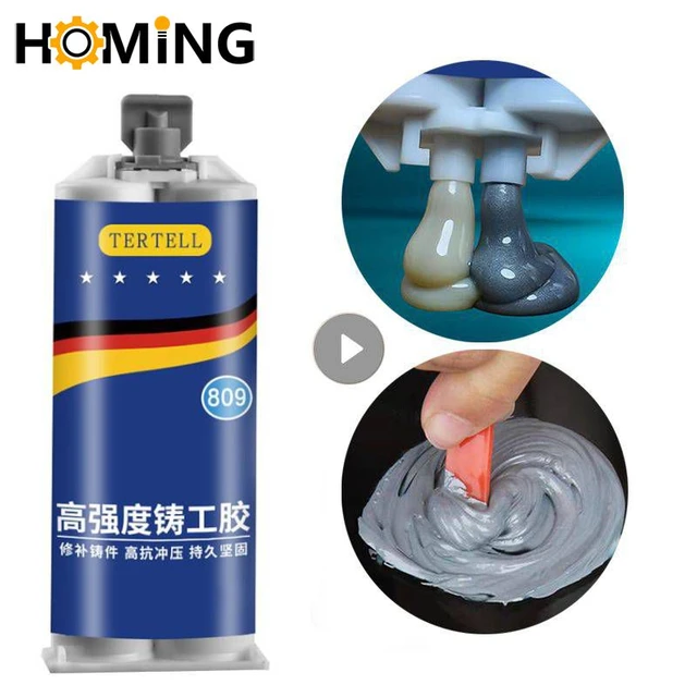 100g Magic Repair Glue AB Metal Cast Iron Repairing Adhesive Heat  Resistance Cold Weld Metal Repair Adhesive Agent Caster Glue - AliExpress