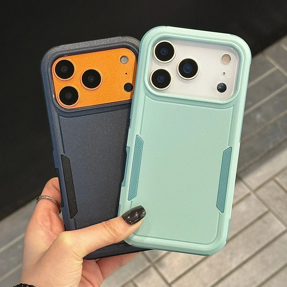 Premium Shockproof Matte Hybrid Armor Phone Case - Luxury Protective Bumper Cover
