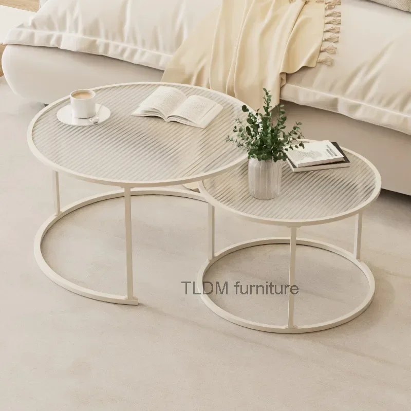 

Acrylic High Coffee Tables Small Auxiliary Makeup Desk Hallway Coffee Tables Luxury Bedside Mesa Centro Outdoor Furniture YR50CT