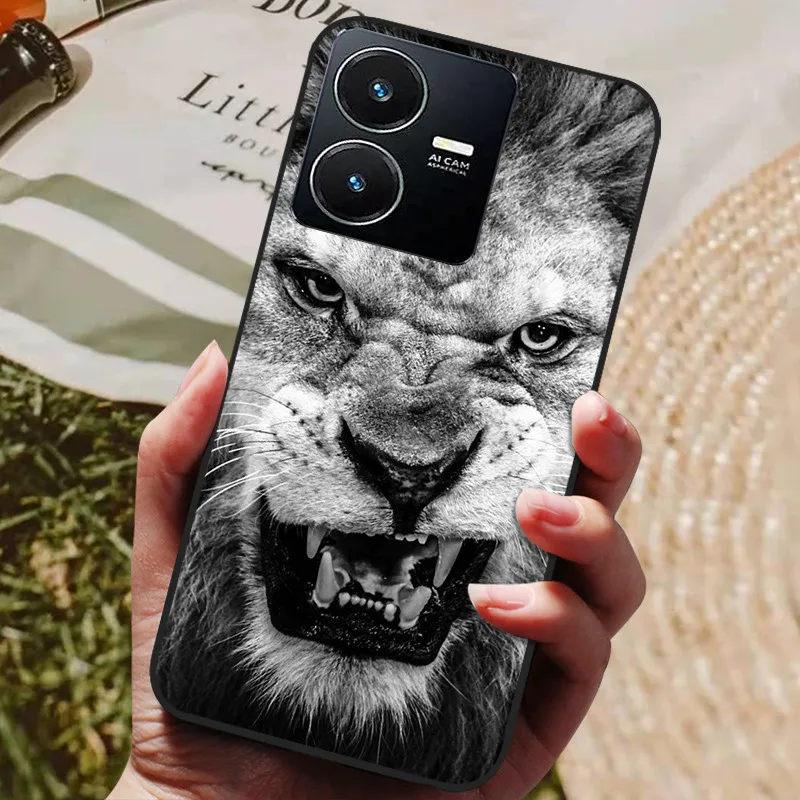 Fashion Painted Black Silicone Soft Back Cover