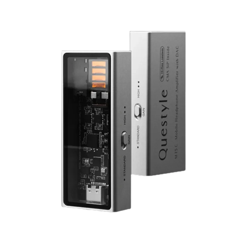 Questyle M15C-ポータブルヘッドフォンアンプ,最新リリースのUSB