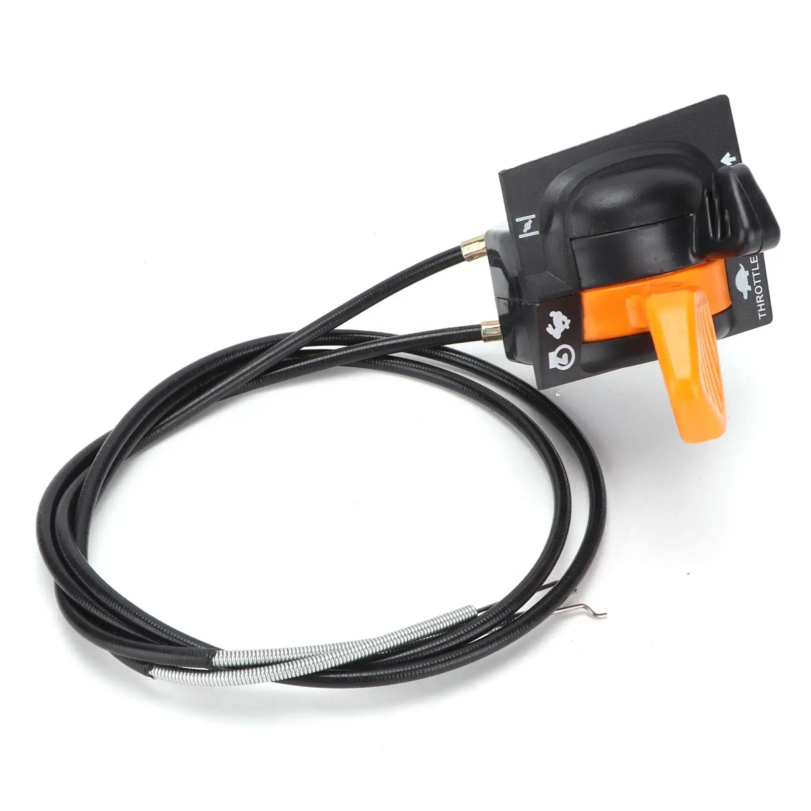 Car Choke Throttle Assembly Throttle Choke Lever with Cable AM140333 Replacement for John Deere for X3 05R X3 10 X5 30 00