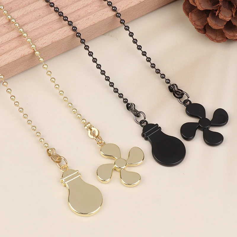 Elegant Fan Shape Ceiling Fan Pull Chain Pendant