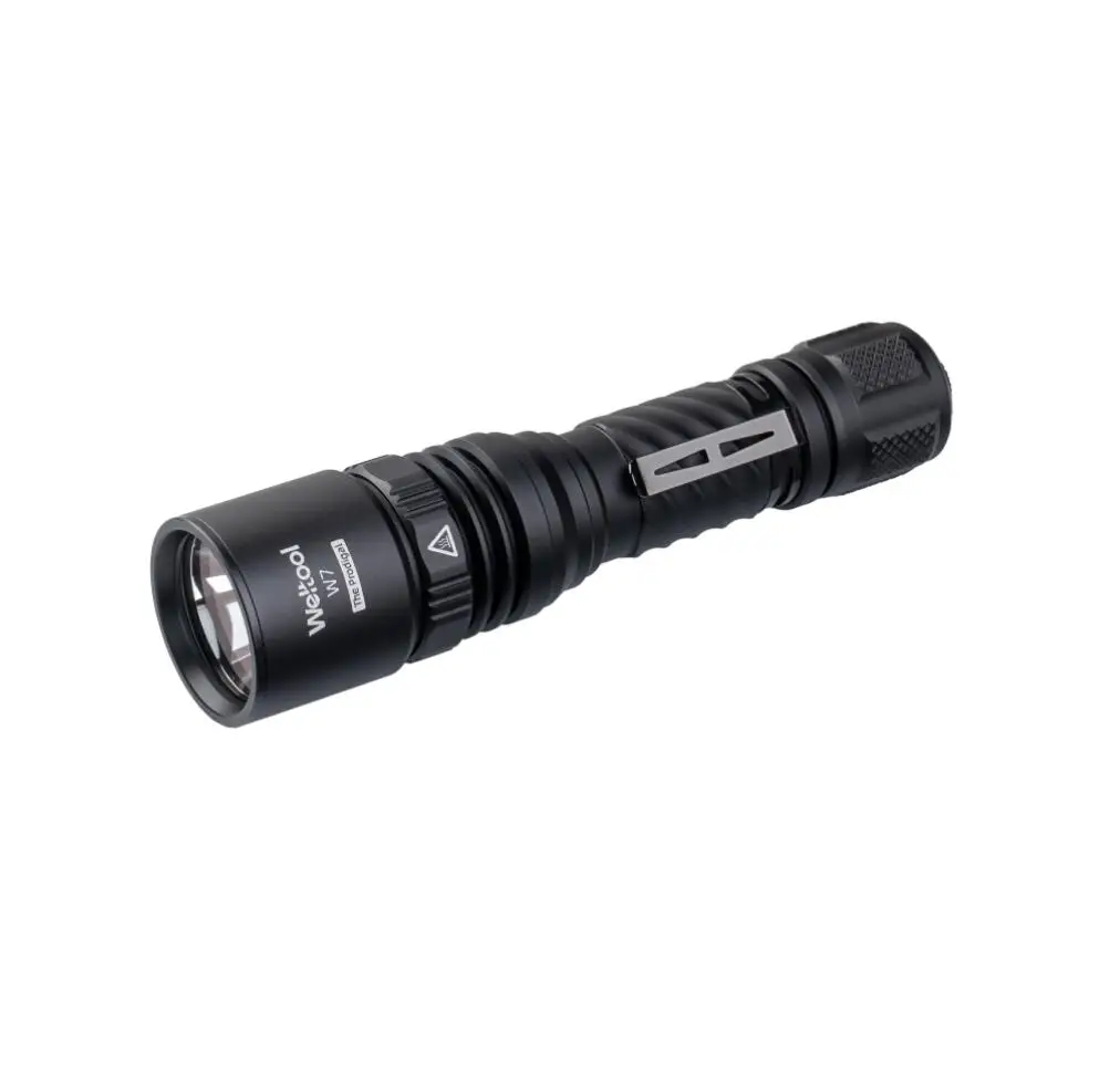 Weltool W7 LEP 戦術懐中電灯 700 ルーメン 1788 メートル、流出効果
