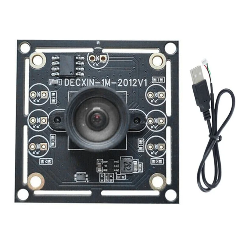 -[A51I 디지털]3PCS 100도 카메라 모듈 1MP OV9732 1280X720 30Fps USB 카메라 모듈 드라이브 무료 Winxp/7/8/10용 60Cm C 포함