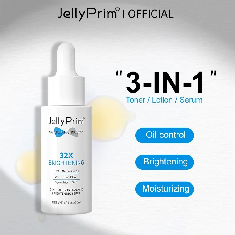 Jellyprim Facial Serum Whitening Skin Care Niacinamide Face Serum