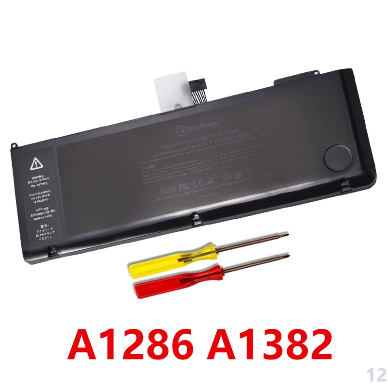 Оптовая продажа аккумулятор A1382 для Apple MacBook Pro 15 дюймов A1286 2011 2012 версия MC721 MC723 MC847