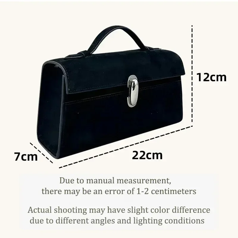 The Symmetry Pochette Genuine Leather Tote Women's Simple Handbag Small Square Row Bag Rectangular Bags SAVETTE Brand