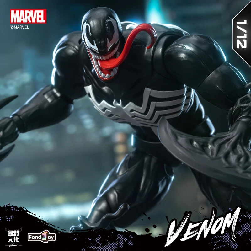 New Original Fondjoy Venom Model Kit 1/12 Venom Action Figure