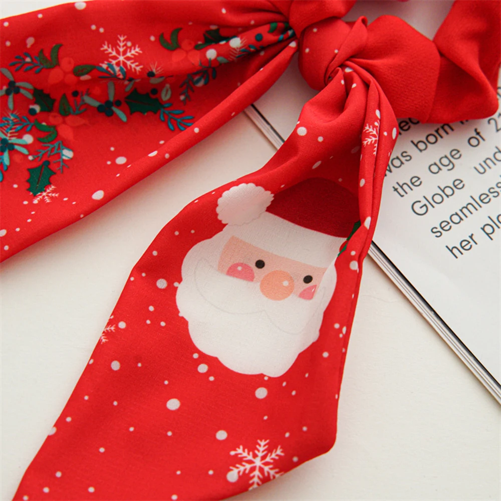 Chouchou Pour Cheveux En Velours Rouge - Accessoire De Mode Noël, Idée Cadeau - Neuf Avec étiquettes