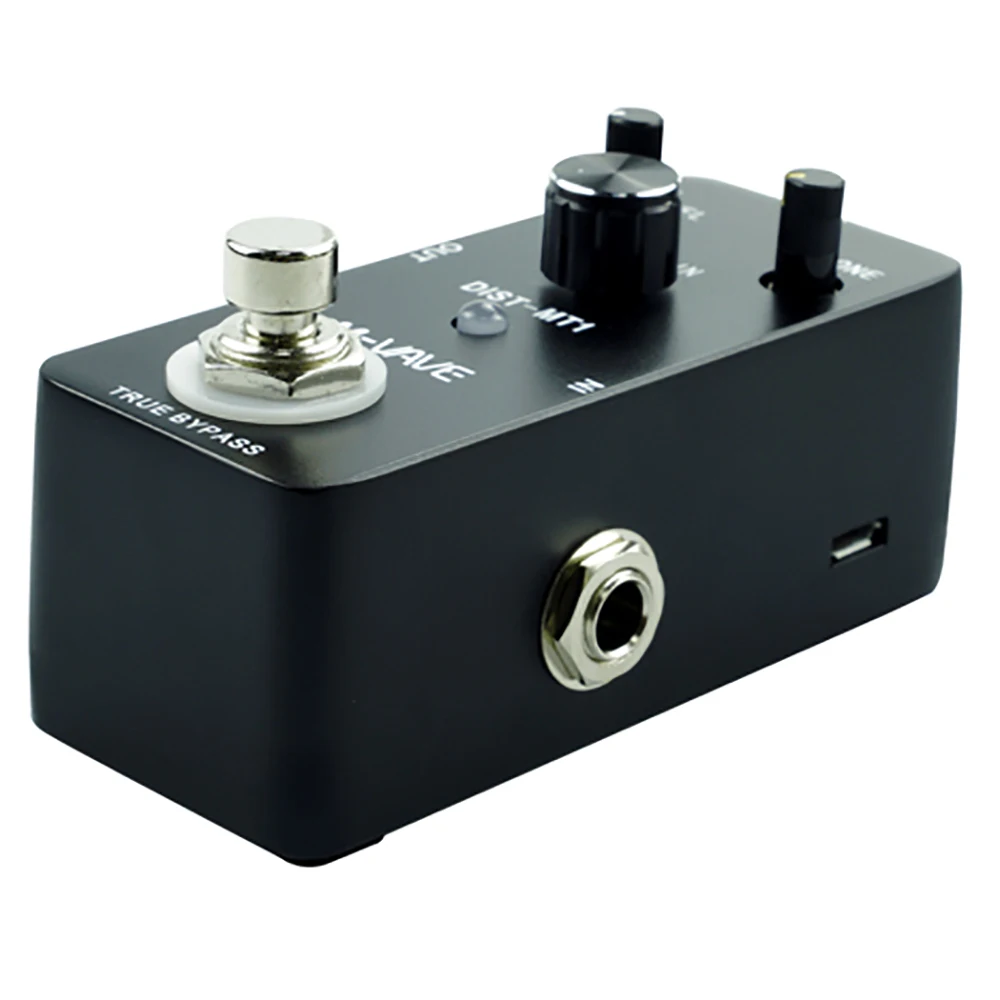 

M-VAVE Mini Single Distortion-MT1 Guitar Effect Pedal Music Accessories Pedal Type with True Bypass Cuvave CUBE BABY Full Metal