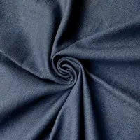 90x145cm Thin Denim Pure Cotton Fabric Solid Blue Handmade Needlework Material for Man Women Jacket Clothes Couture Accessories 4