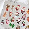 50PCS Kawaii Cartoon Christmas Art Aesthetic Stickers Pack for Kids Toy Diary Laptop Scrapbook Decoration Graffiti Sticker 2