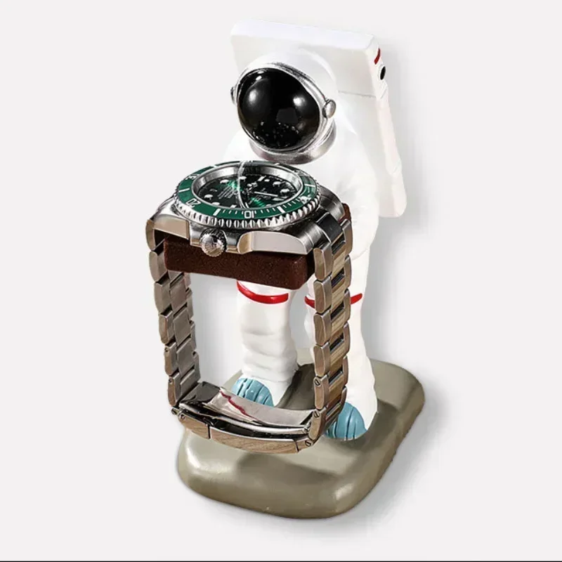 New Resin Watch Stand Individuality Astronaut Old Housekeeper Holder Watch Storage Boxes Creative Decorative Ornaments Jewelry