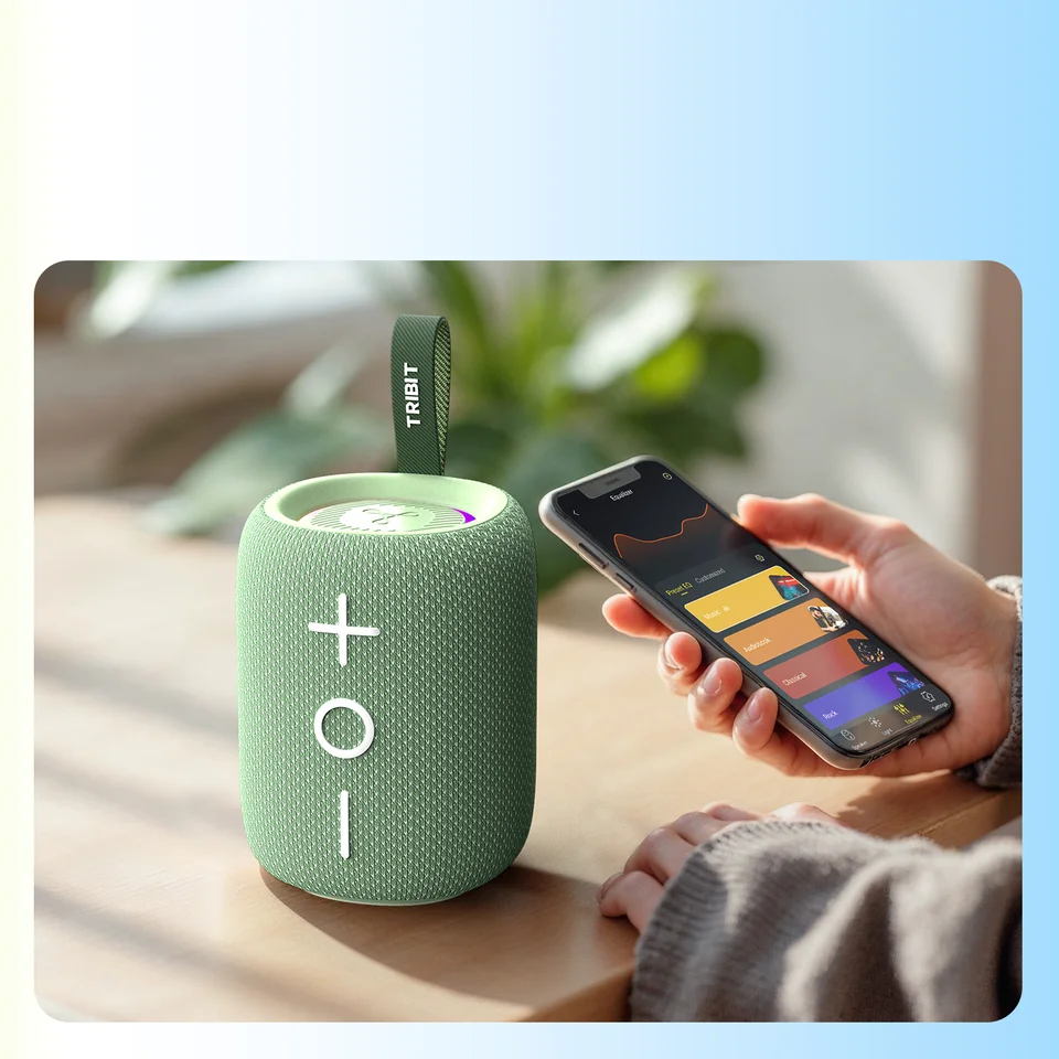 Tribit 迷彩 Bluetooth ワイヤレススピーカー Tribit、Bluetoothスピーカー「StormBox」に迷彩柄モチーフの新