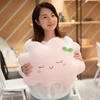 Plush Pillow Sleeping Sun Cloud Shaped Cartoon Bed Decor Nursing Yellow Pink Blue 6 Sizes 4