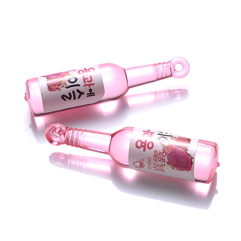 Set of 10 Alcoholic Drink Resin Charms