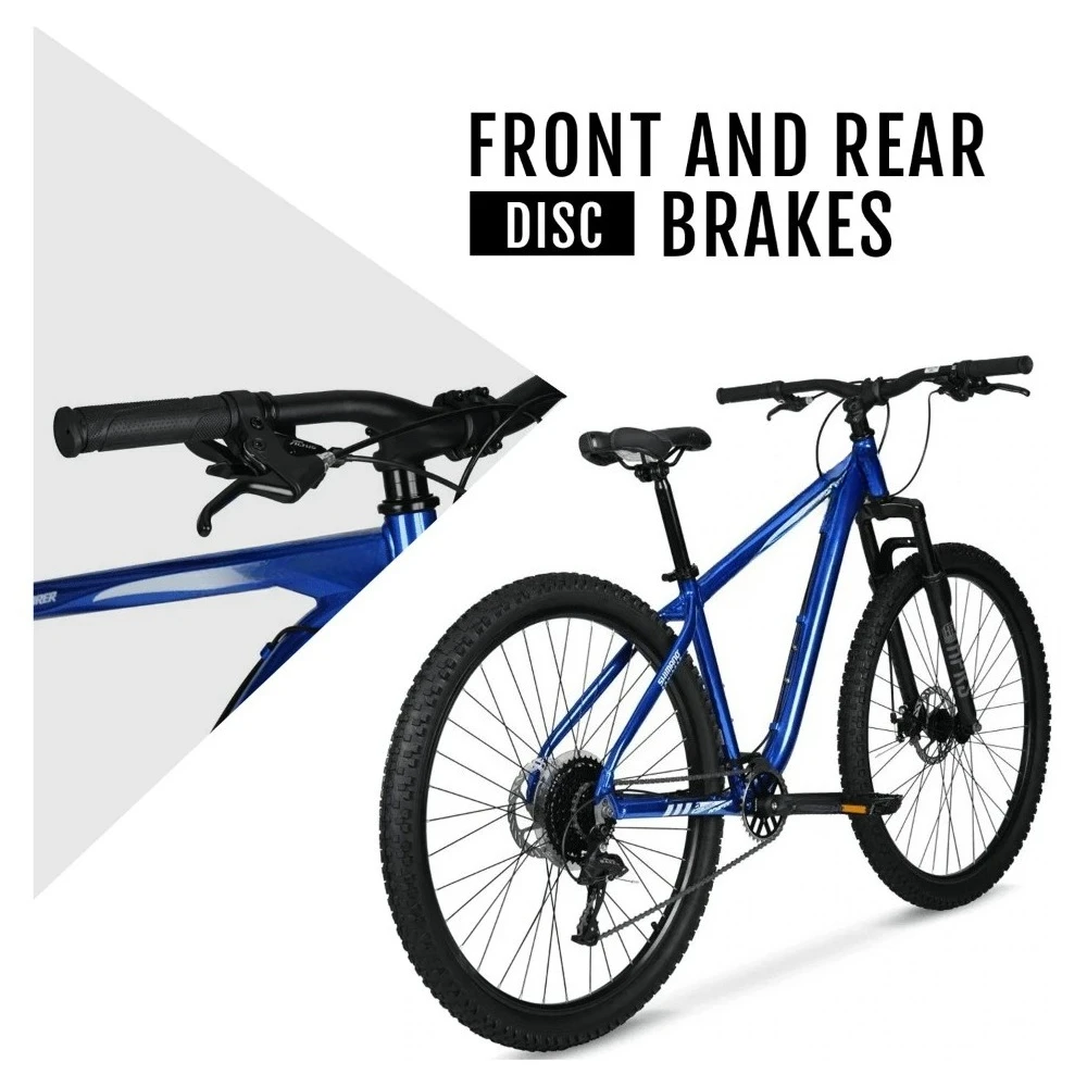 29" Wheel Hyper Bicycle Explorer Mountain Bike, Hard Tail, Blue 5