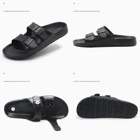 Double Buckle Slides (Thick Sole)