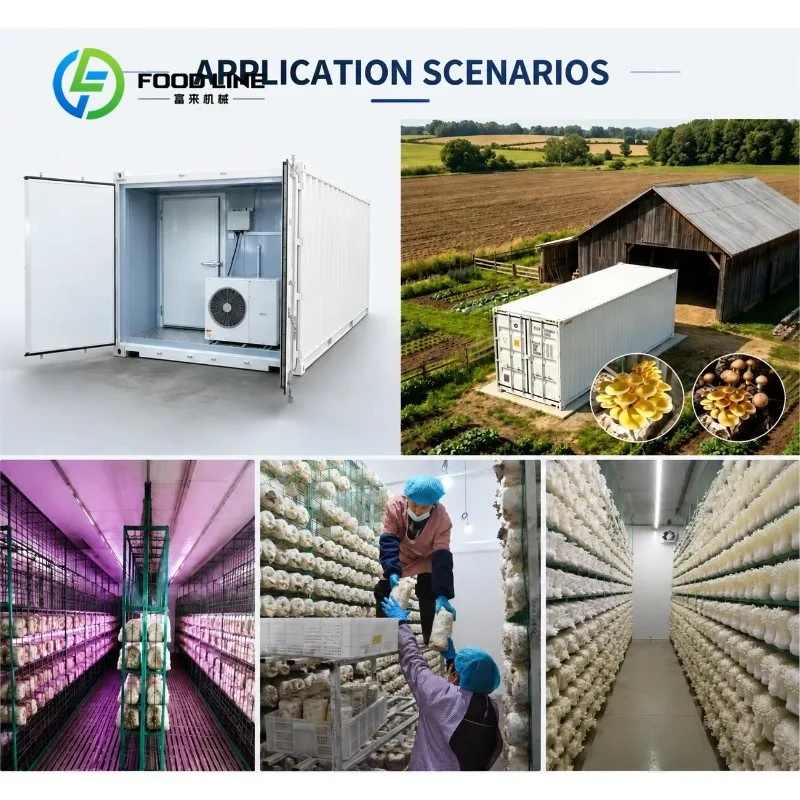 รูปสินค้า ตู้ปลูกเห็ดอัจฉริยะ 20-40 ฟุต ระบบ Smart Farm