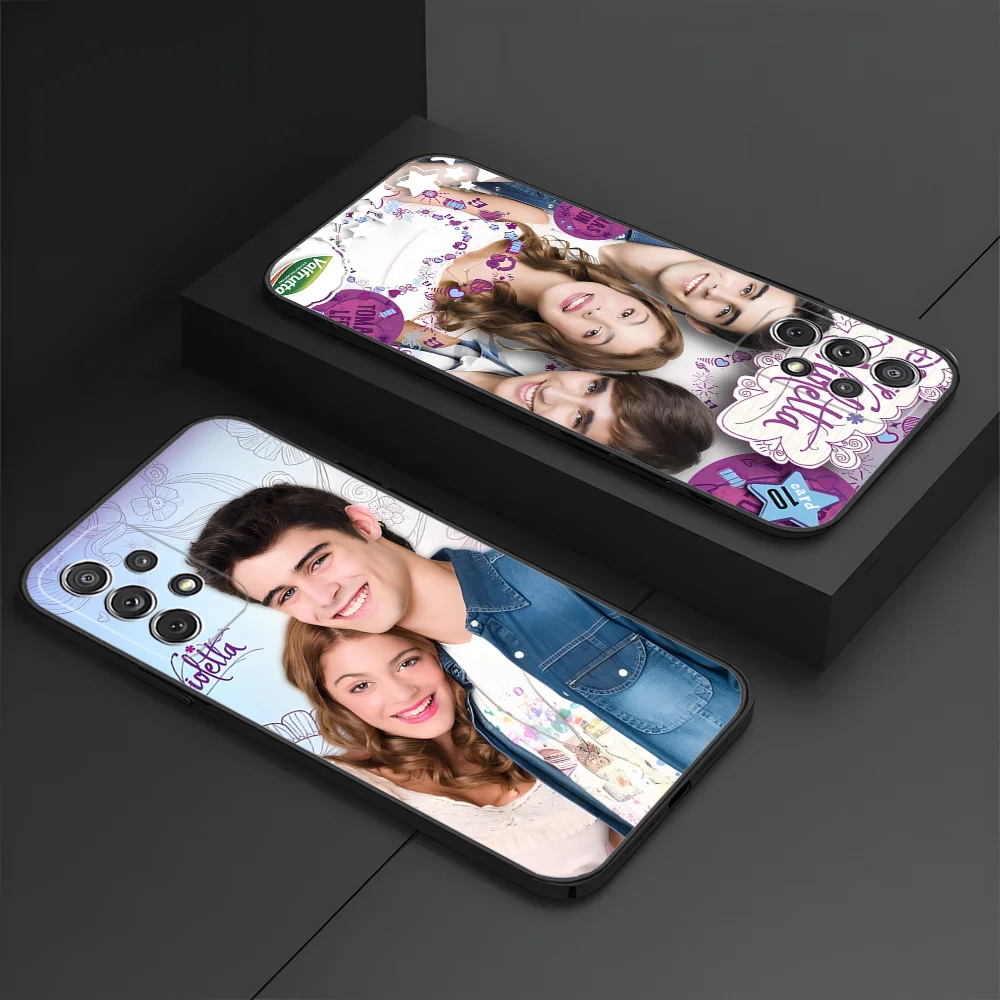 Violetta Tv Show Custodia Per Cellulare Per Samsung A 23 54 12 10 24 50 31 21 21S 24 42 33 12 32 34 22 14 71 73 13 22 51 52 53