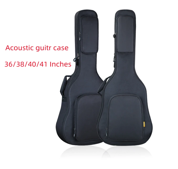36-38-39-40-41-inches-acoustic-guitar-case-black-soft-bag-thicken-24mm-135kg-guitarra-accessories-gig