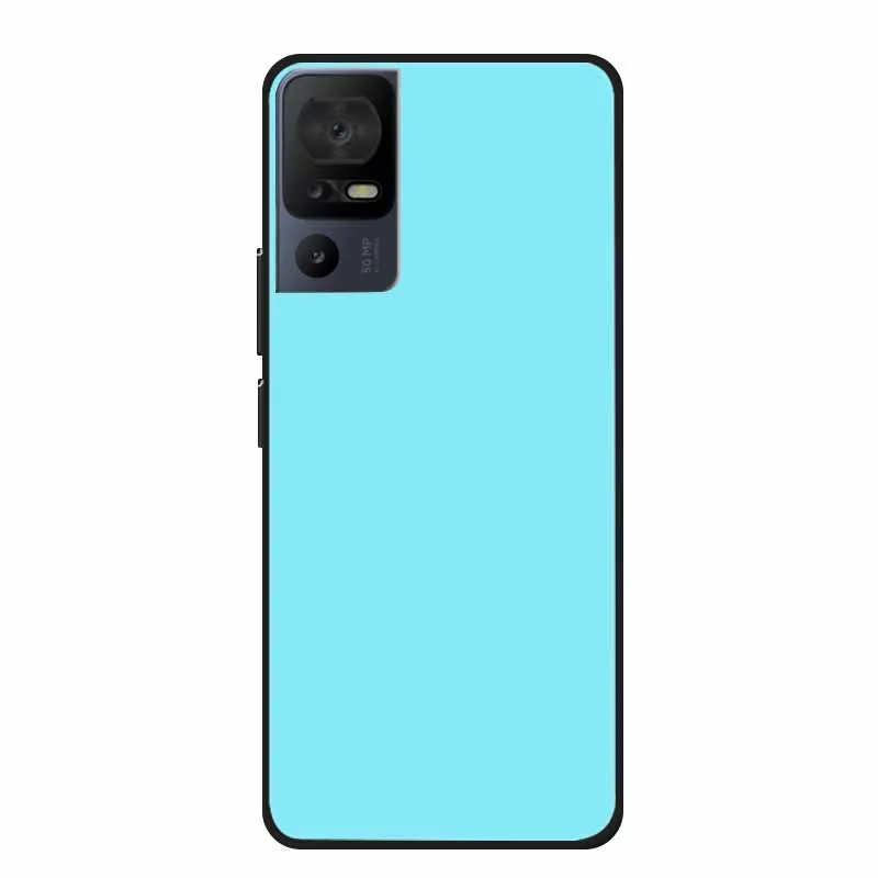 Luxury Silicone Protective Soft Phone Case with Marble Art Design in Vibrant Colors