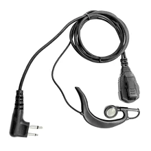 

For Motorola P110,P1225,P1255LS,P200,PR400,PRO3150,SP10 G type hanging ears roll line walkie-talkie Earpiece police microphone