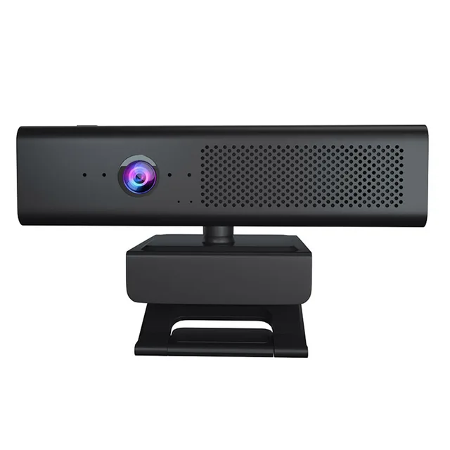 1080P FHD Computer Web Camera with Speaker Microphone 30fps Computer Web Cam Noise Cancelling Computer Webcam for Live Broadcast