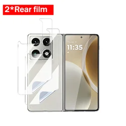 9 - in - 1 TPU Soft Hydrogel Film Screen Protector Kit - Full Coverage HD Clear - MOTO Razr Fold (2 Rear film)